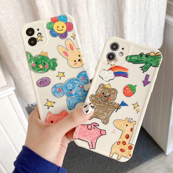 Animal Painting iPhone 12 Cases