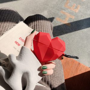 Red Heart AirPod Case