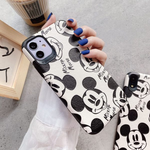 Mickey Mouse Leather iPhone 11 Case - FinishifyStore