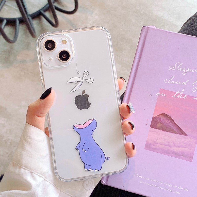 Purple Hippo iPhone Case - FinishifyStore