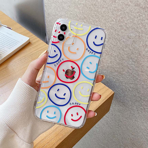smiley face iphone case - finishifystore