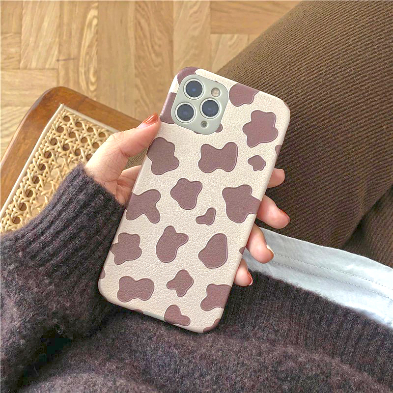 Cow Leather iPhone 12 Pro Max Case - FinishifyStore