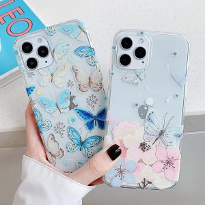 Glitter Butterflies iPhone Cases - FinishifyStore