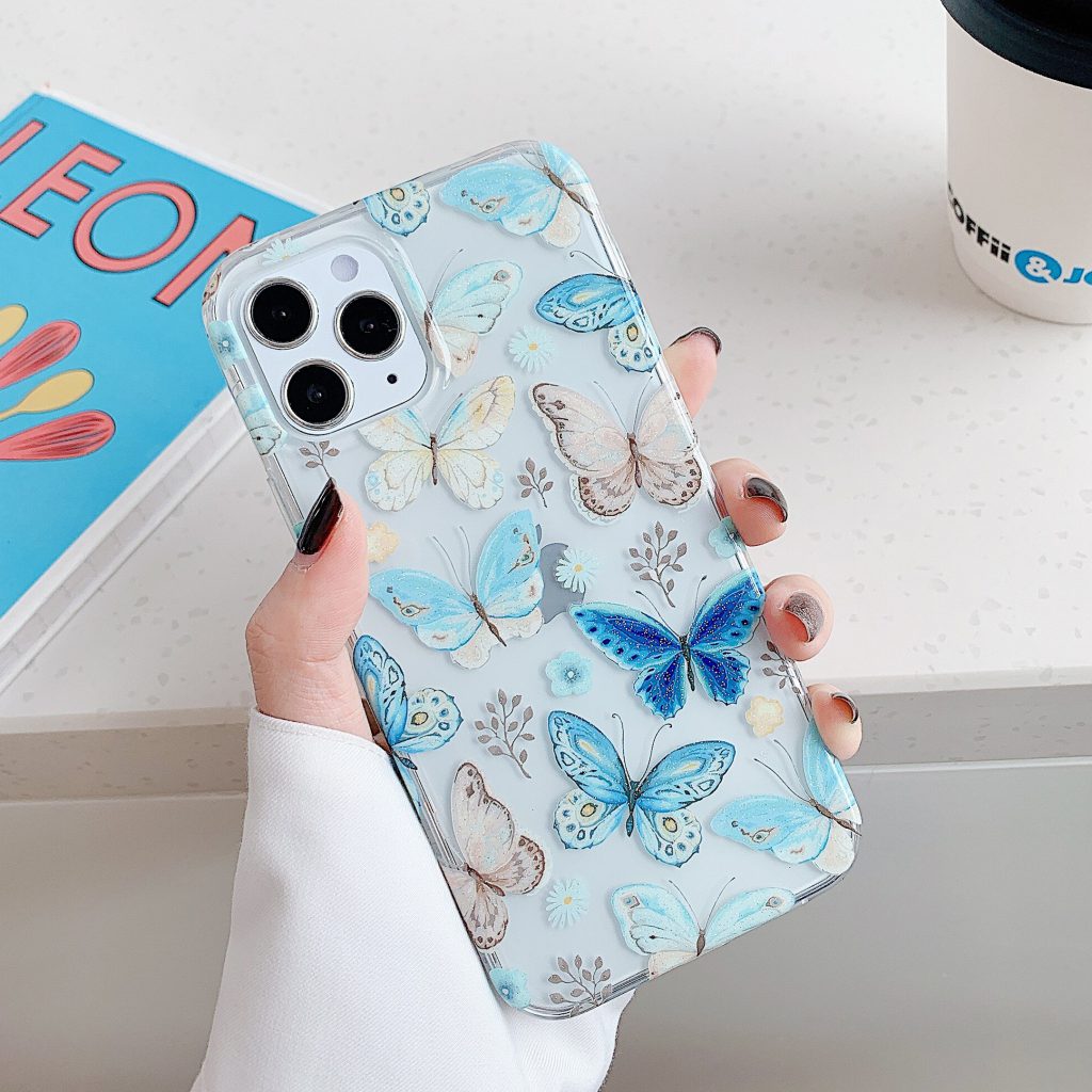 Glitter Butterflies iPhone 11 Pro Max Case - FinishifyStore