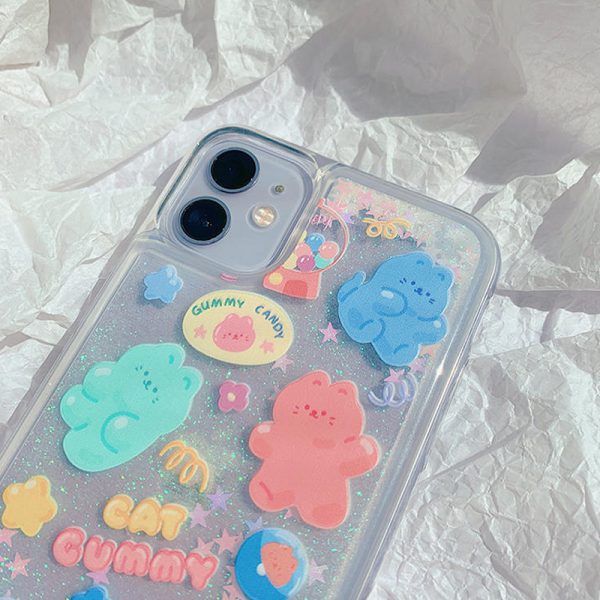 Glitter Cats iPhone 12 Case - FinishifyStore
