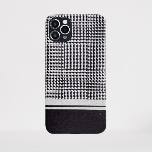 Houndstooth iPhone 11 Pro Max Case - FinishifyStore