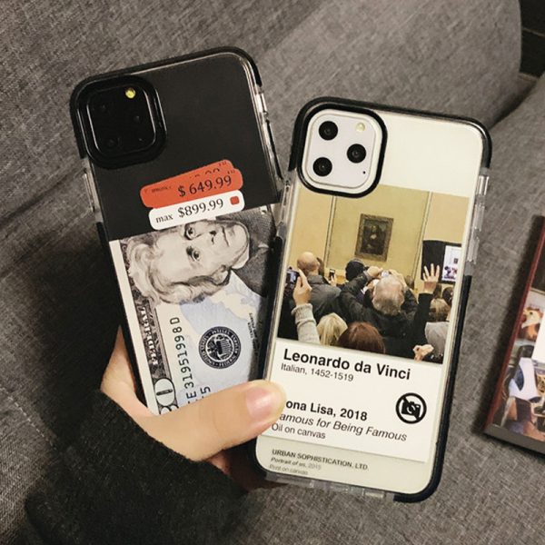 Label Clear iPhone 11 Pro Max Case - FinishifyStore