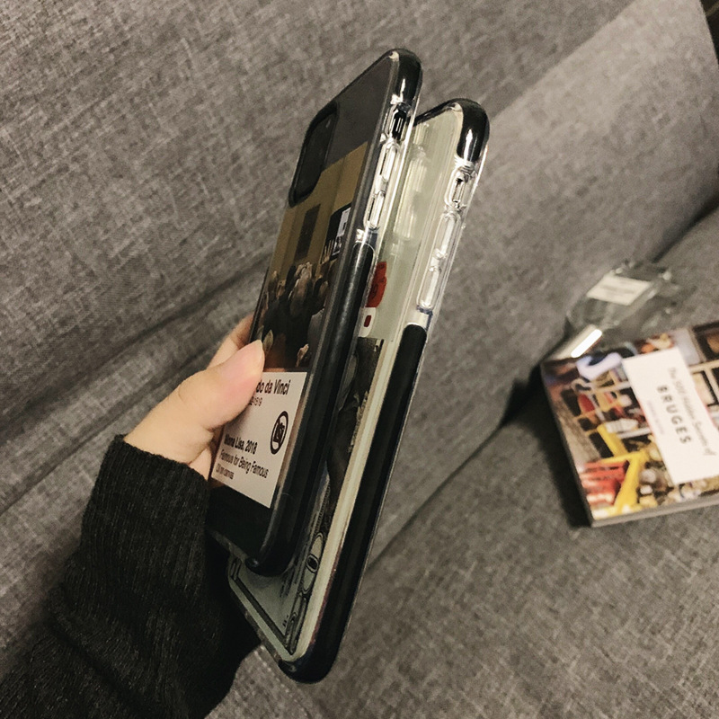Label Clear iPhone Case - FinishifyStore