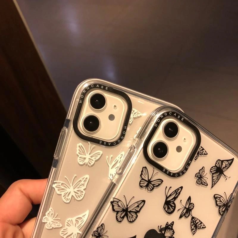 Lace Butterflies iPhone 12 Cases