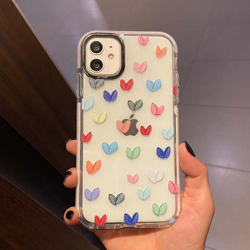 Polka Hearts iPhone 12 Case - FinishifyStore