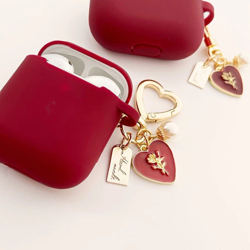 Red Love AirPods Cases - FinishifyStore
