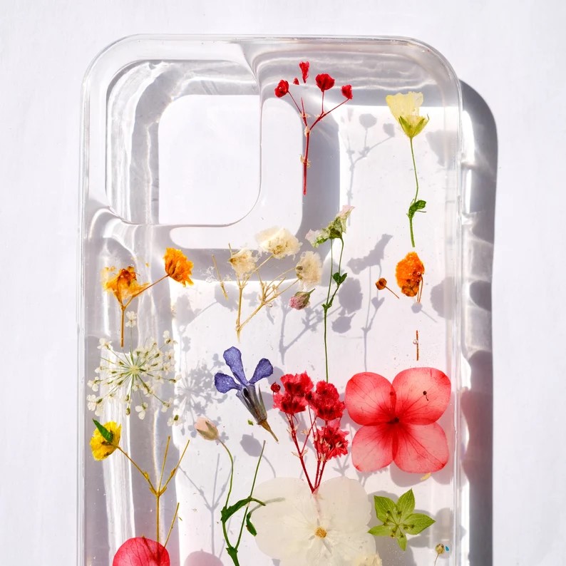 Pressed Flowers iPhone 13 Case