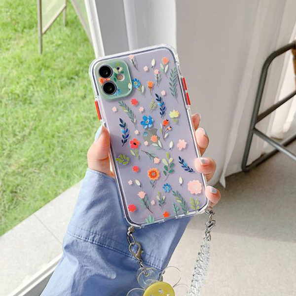 Flowers Clear iPhone 11 Case - FinishifyStore