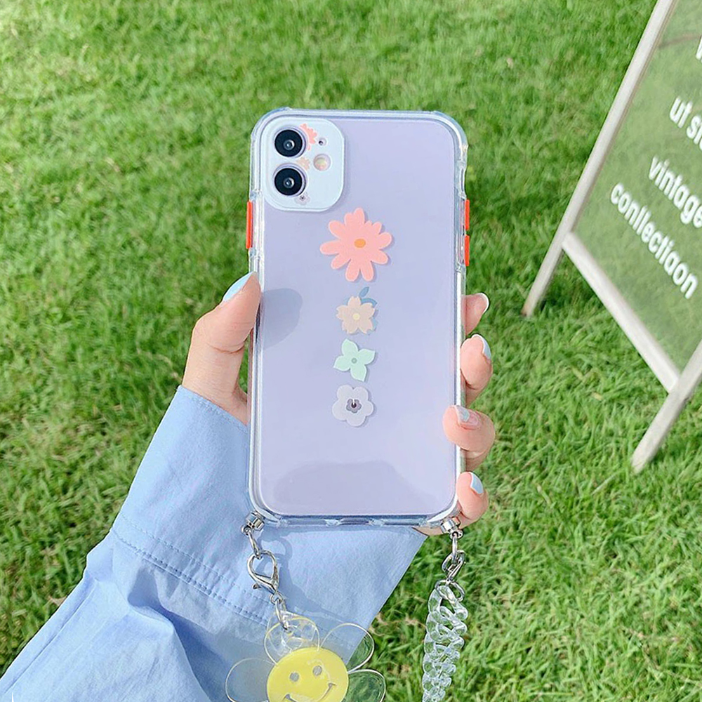 Flowers Clear iPhone 11 Case - FinishifyStore