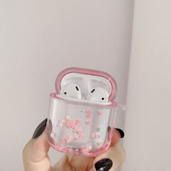 Pink Glitter AirPods Case