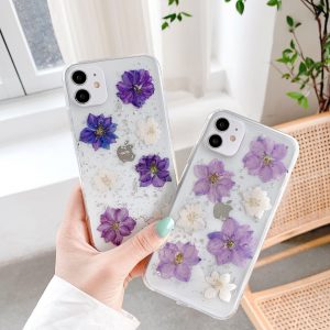 Real Pressed Flower iPhone Case