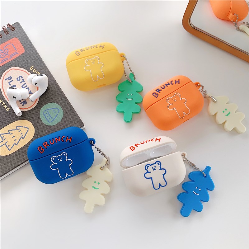 Teddy Bear AirPods Pro Cases
