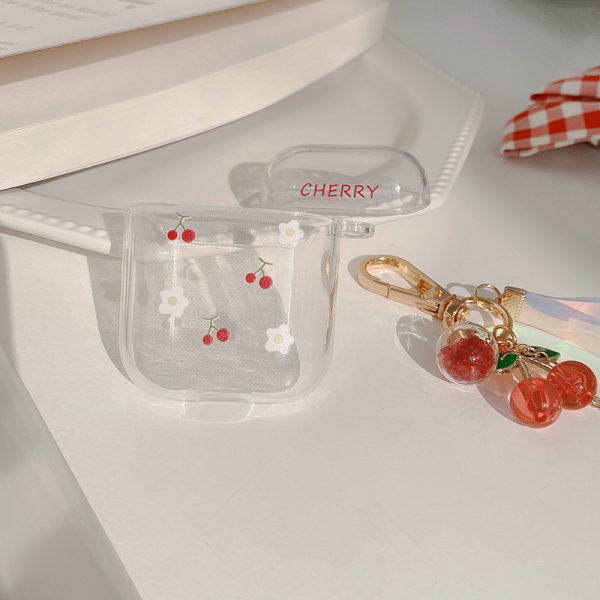 cherry airpod case - finishifystore