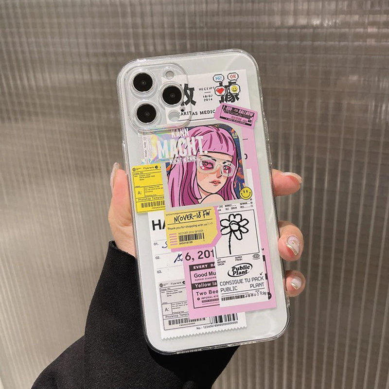 Anime Stickers iPhone 12 Pro Max Case