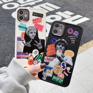 Collage Labels iPhone Cases