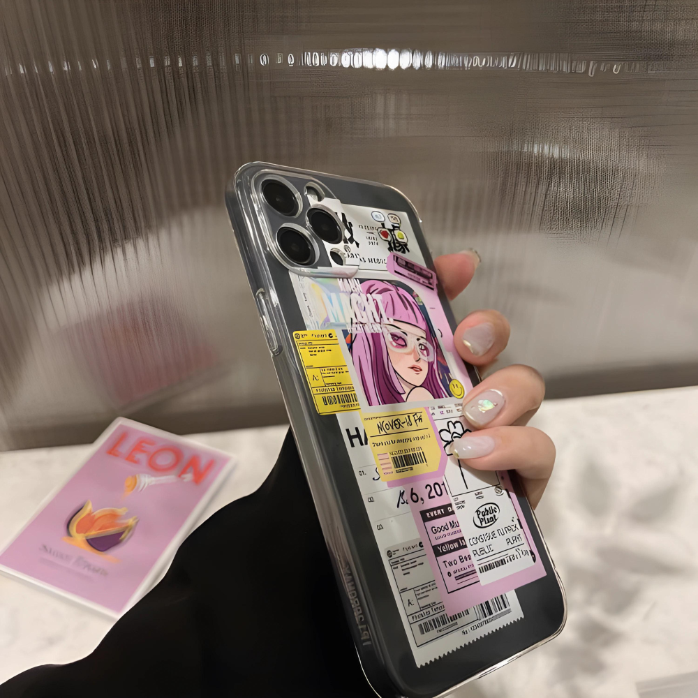iPhone Case With Stickers