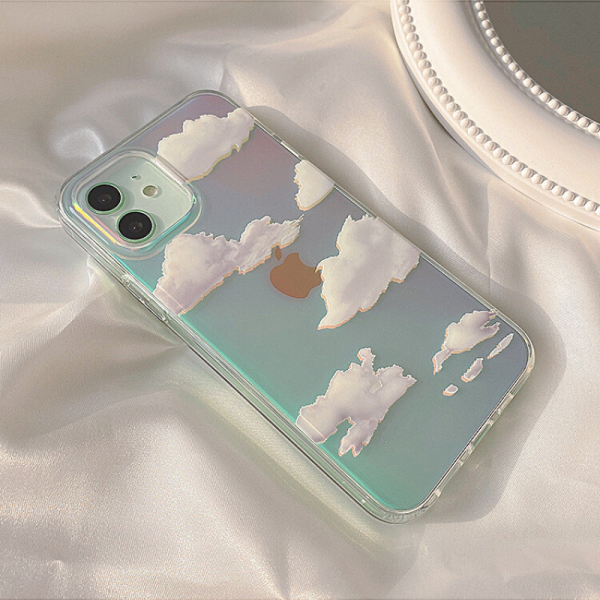 Holographic Cloud iPhone 13 Case - FinishifyStore