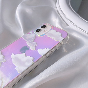 Holographic Cloud iPhone Case | FinishifyStore