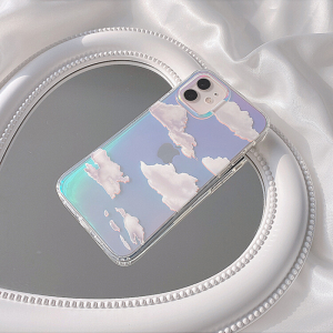 Holographic Cloud iPhone Case | FinishifyStore