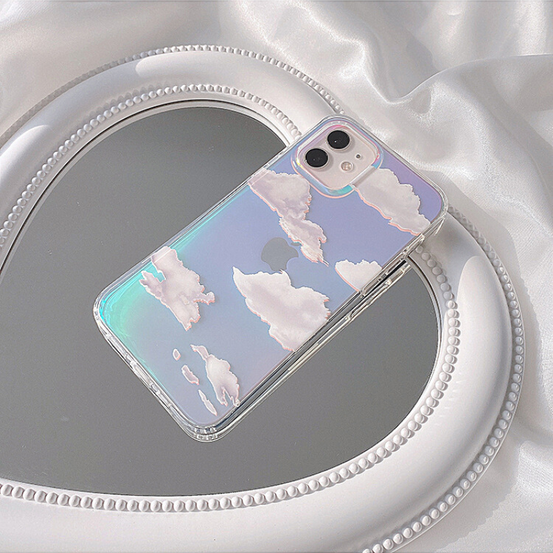 Holographic Cloud iPhone Case - FinishifyStore