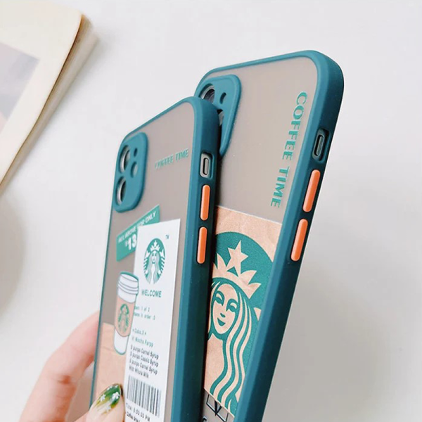 Matte Starbucks iPhone 14 Cases