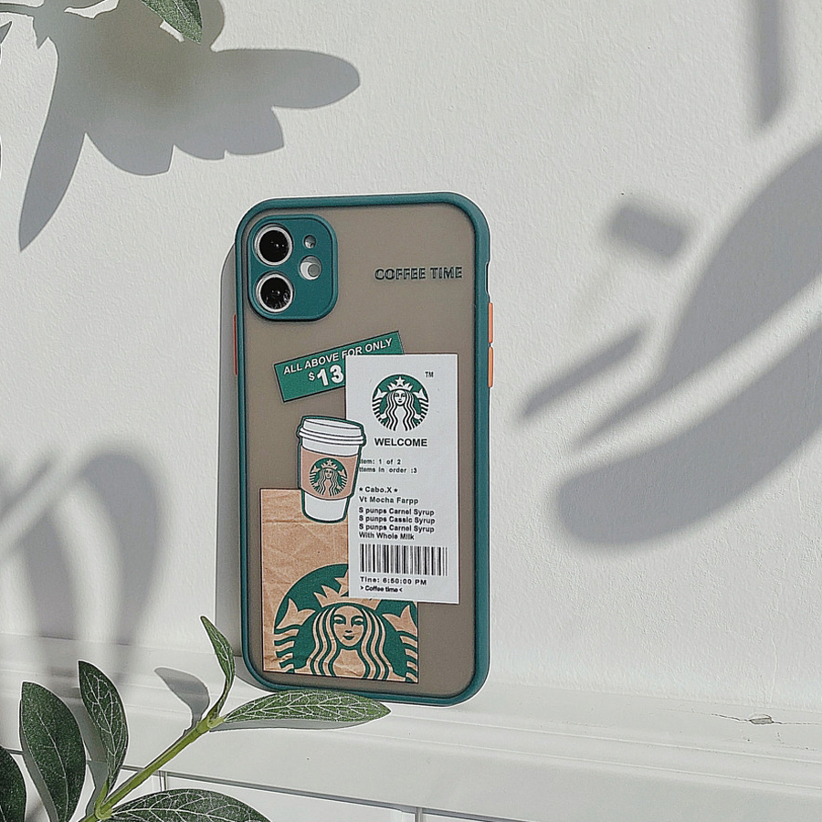 Matte Starbucks iPhone 13 Cases