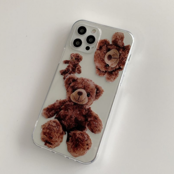 Bear Clear iPhone 11 Case - FinishifyStore