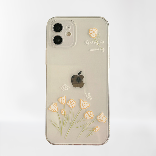 Aesthetic Flowers iPhone 12 Case