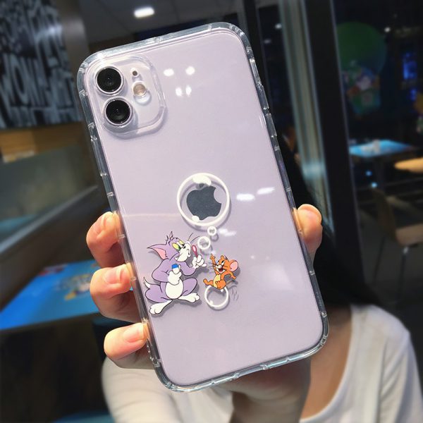 Tom & Jerry Clear iPhone 11 Cases