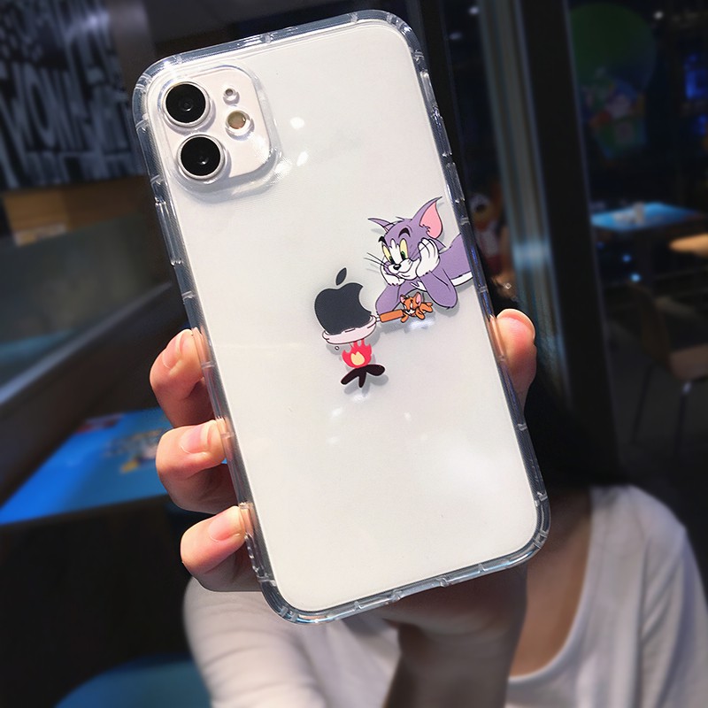 Tom & Jerry Clear iPhone Xr Cases