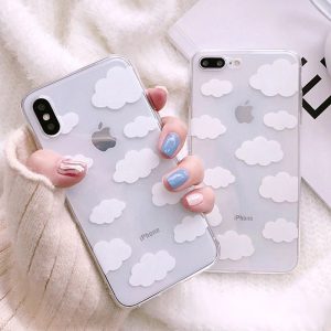 White Cloud iPhone Case