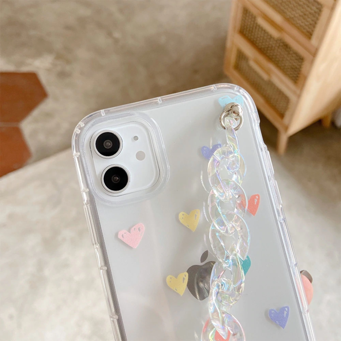 Hearts & Chain Iphone Case 