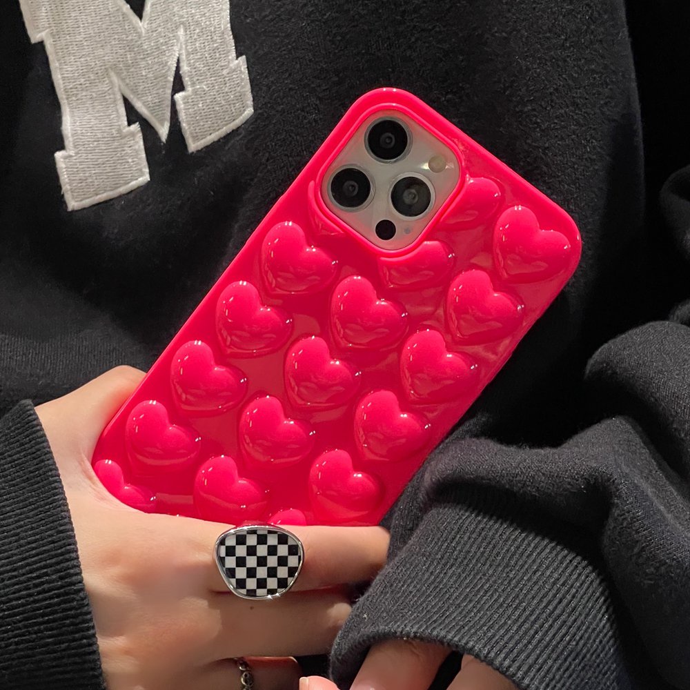 Love Hearts iPhone 14 Pro Max Case