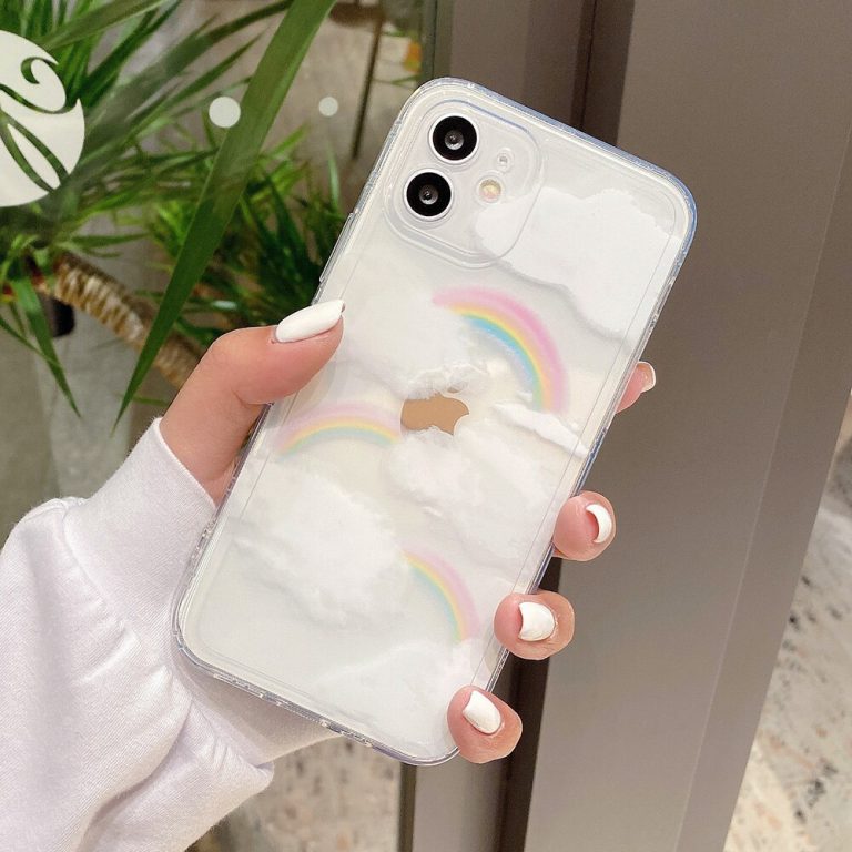 Clouds & Rainbow iPhone Case | FinishifyStore