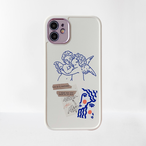 Cupid Drawing iPhone 12 Case