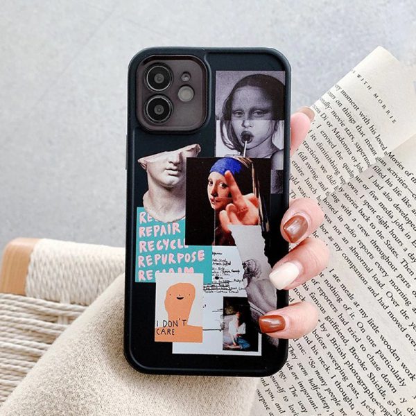 Psychedelic Stickers iPhone 11 Case - FinishifyStore
