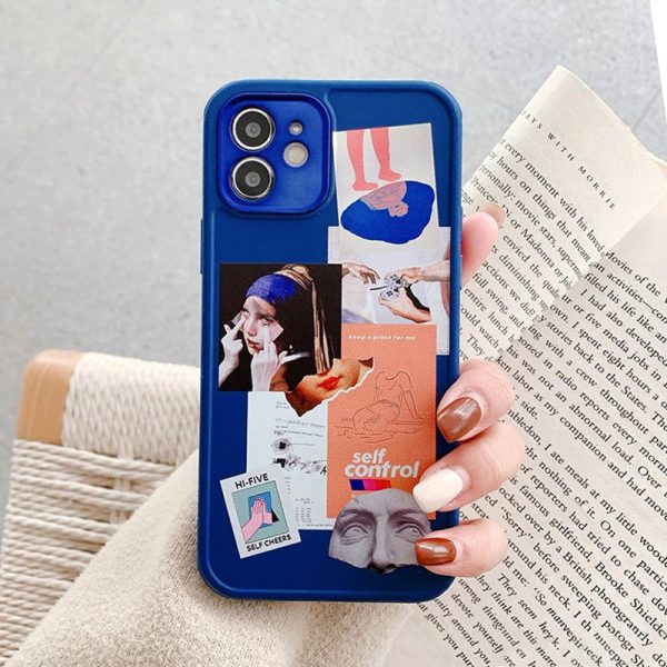 Psychedelic Stickers iPhone 12 Case - FinishifyStore