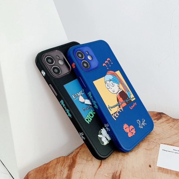 Rick and Morty On Acid iPhone 12 Cases