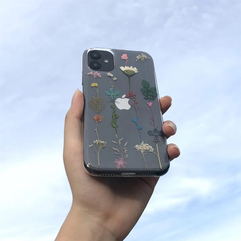 Tiny Pressed Dried Flower iPhone Case