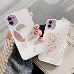Minimal Leaves iPhone Case - FinishifyStore
