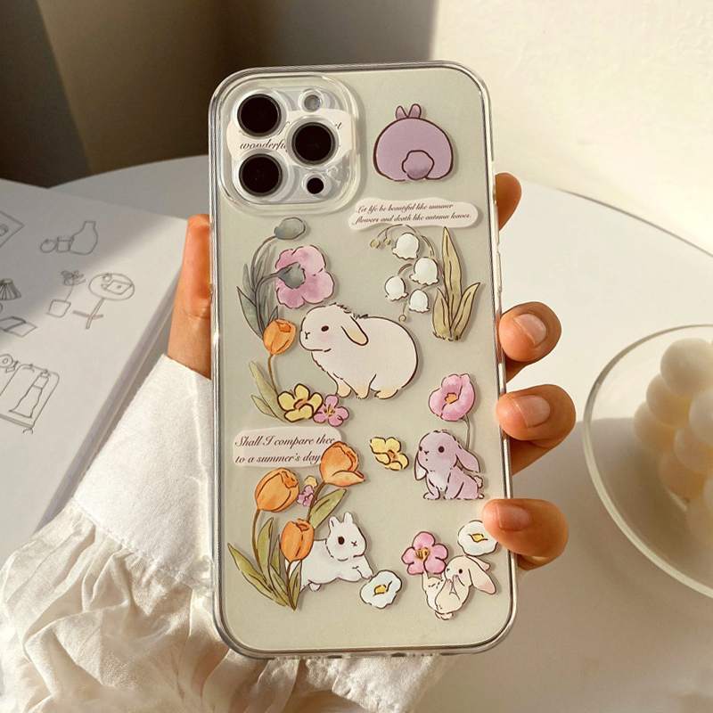Rabbits Painting iPhone 12 Pro Max Case - FinishifyStore
