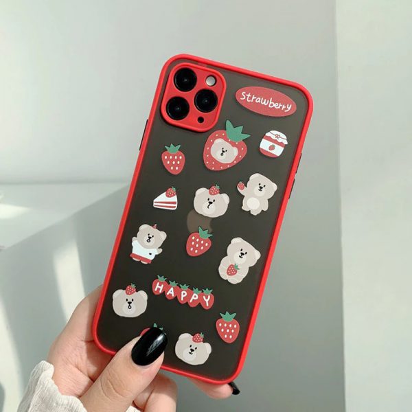 Red Kawaii Shock iPhone Case - FinishifyStore