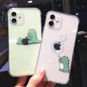 Small Dinosaurs iPhone 12 Case
