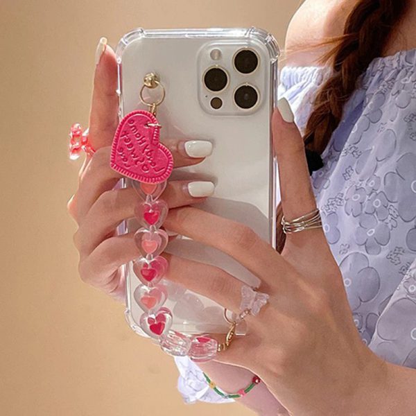3D Heart Chain iPhone Case - FinishifyStore
