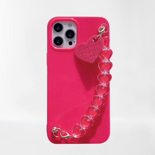 Pink Chain iPhone 12 Pro Max Case - FinishifyStore